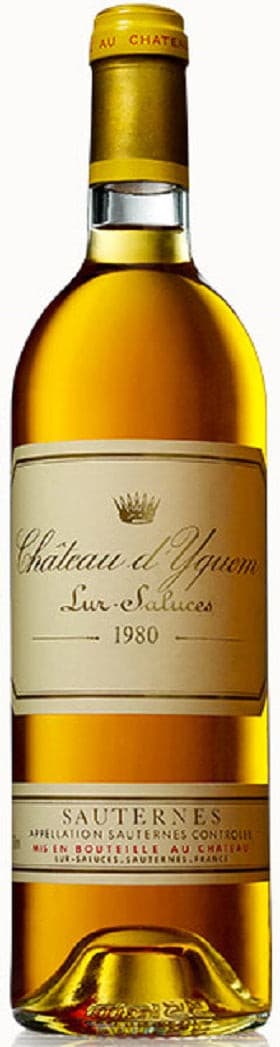 1980 Chateau d'Yquem Sauternes, France - Sweet - Caviste Wine