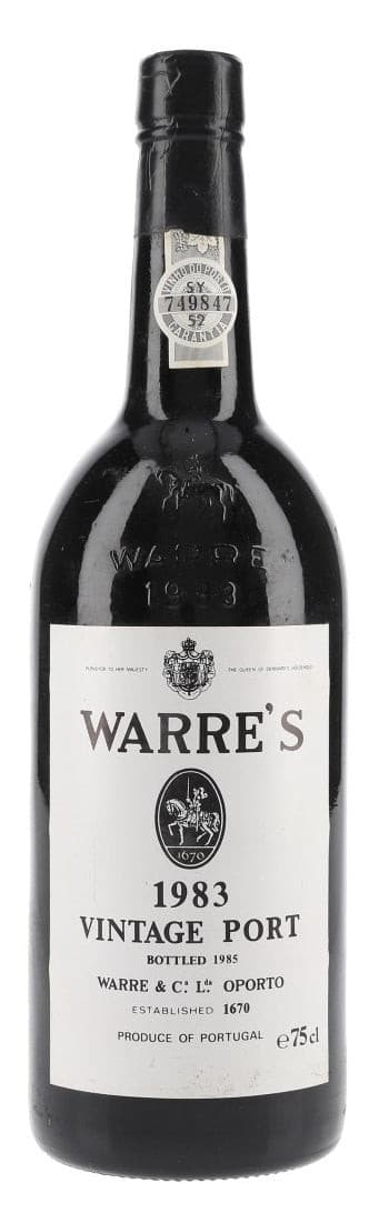 1983 Warre's Vintage Port - Fortified - Caviste Wine