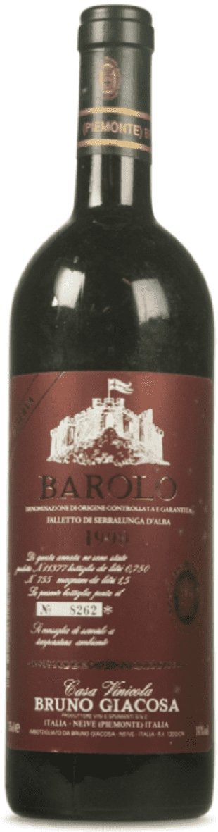 1990 Bruno Giacosa Barolo Riserva Falletto Magnum, Italy - Red - Caviste Wine