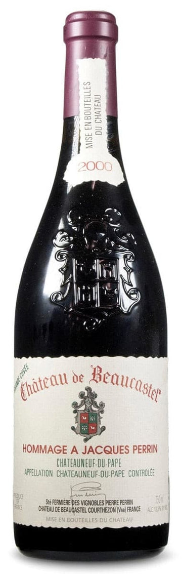 2000 Beaucastel Chateauneuf-du-Pape "Hommage a Jacque Perrin" - Red - Caviste Wine