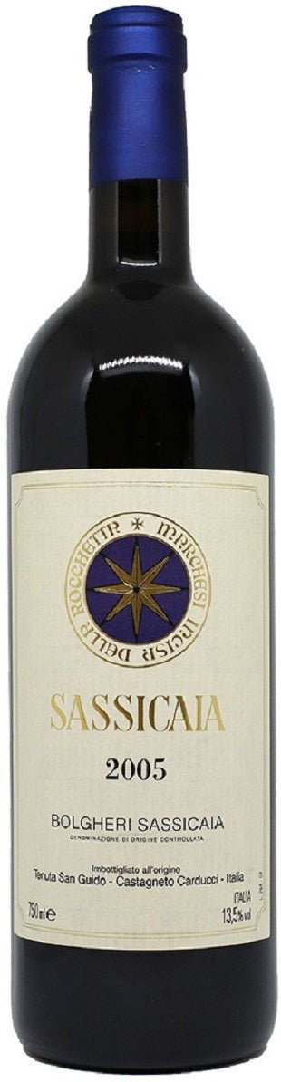 2005 Tenuta San Guido Sassicaia Bolgheri - Red - Caviste Wine