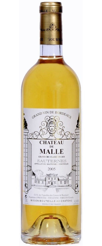 2009 Château de Malle Sauternes - Caviste Wine