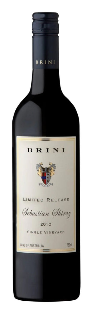2010 Brini Estate Limited Release 'Sebastian' Shiraz - Red - Caviste Wine