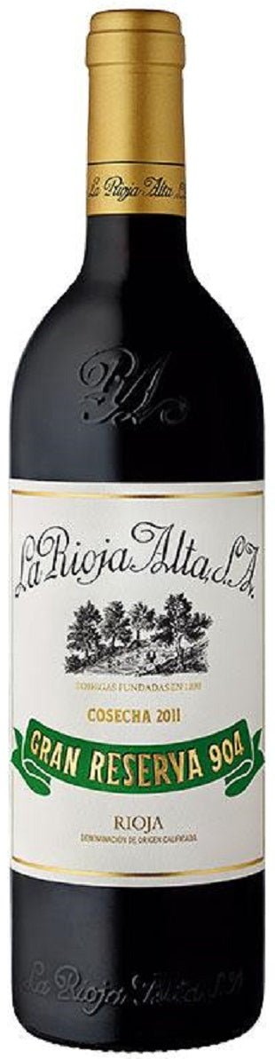 2011 La Rioja Alta Gran Reserva 904 Rioja, Spain - Red - Caviste Wine