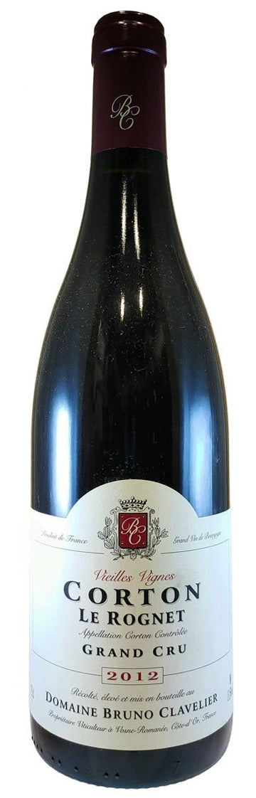 2012 Domaine Bruno Clavelier Corton Le Rognet Grand Cru - Red - Caviste Wine