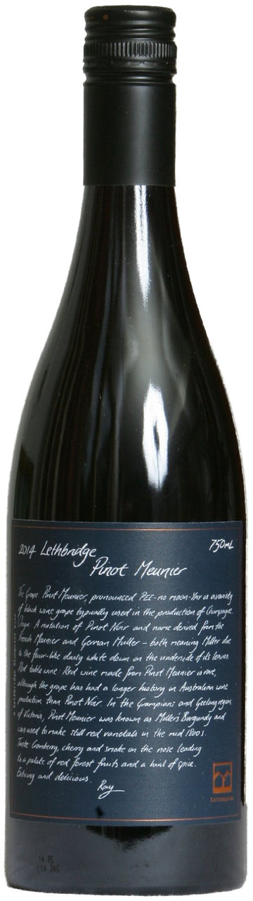 2014 Lethbridge Pinot Meunier - Red - Caviste Wine