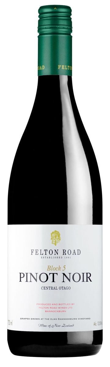 2015 Felton Road Block 5 Pinot Noir - Red - Caviste Wine
