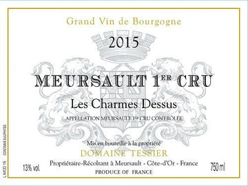 2016 Arnaud Tessier Meursault Charmes Dessus - White - Caviste Wine