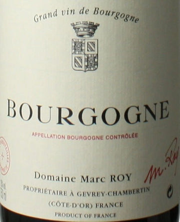2016 Bourgogne Rouge, Domaine Marc Roy, Burgundy, France - Red - Caviste Wine