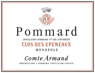 2016 Domaine du Comte Armand Pommard Clos des Epeneaux Premier Cru - Red - Caviste Wine