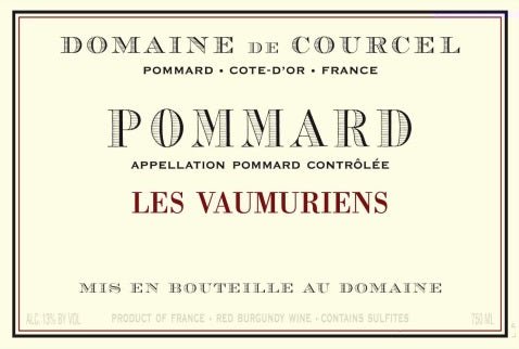 2016 Pommard Vaumuriens, Domaine de Courcel, Burgundy, France - Red - Caviste Wine