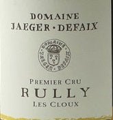 2016 Rully Blanc 1er Cru Les Cloux, Jaeger Defaix, Burgundy, France - White - Caviste Wine