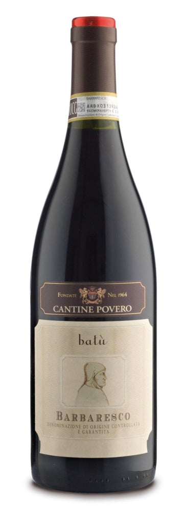 2018 Cantine Povero Batu Barbaresco - Red - Caviste Wine