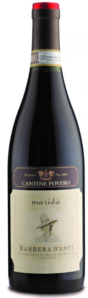 2019 Cantine Povero Maridà Barbera d`Asti - Red - Caviste Wine