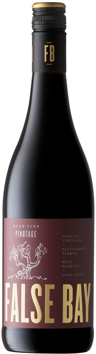 2019 False Bay ‘Bush Vine’ Pinotage, South Africa - Red - Caviste Wine