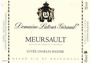 2020 Domaine Latour-Giraud Meursault Cuvée Charles Maxime - White - Caviste Wine