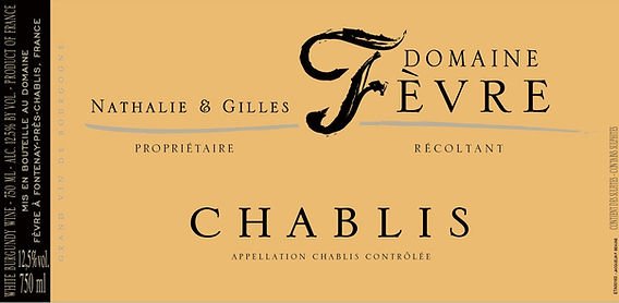 2020 Domaine Nathalie et Gilles Fèvre Chablis - White - Caviste Wine