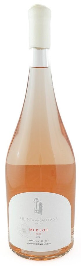 2021 Quinta de Sant'Ana Merlot Rose (Magnum) - White - Caviste Wine