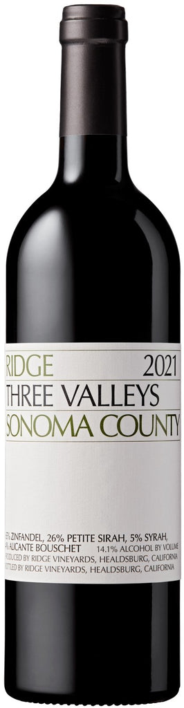 2021 Ridge Three Valleys - Red - Caviste Wine