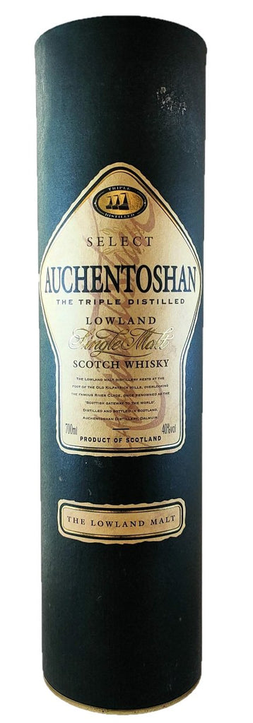 Auchentoshan Select, Triple Distilled, Lowlands Single Malt Scotch Whisky 1990s, 40% - Whisky - Caviste Wine