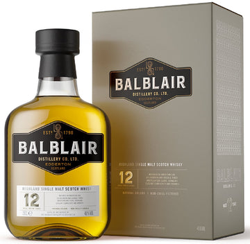 Balblair 12-Year-Old Single Malt Whisky - Whisky - Caviste Wine