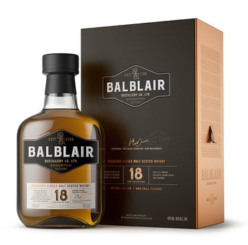 Balblair 18-Year-Old Single Malt Whisky - Whisky - Caviste Wine