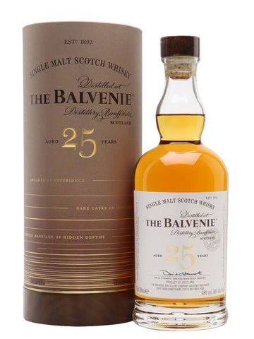 Balvenie 25-Year-Old Single Malt Scotch Whisky - Whisky - Caviste Wine