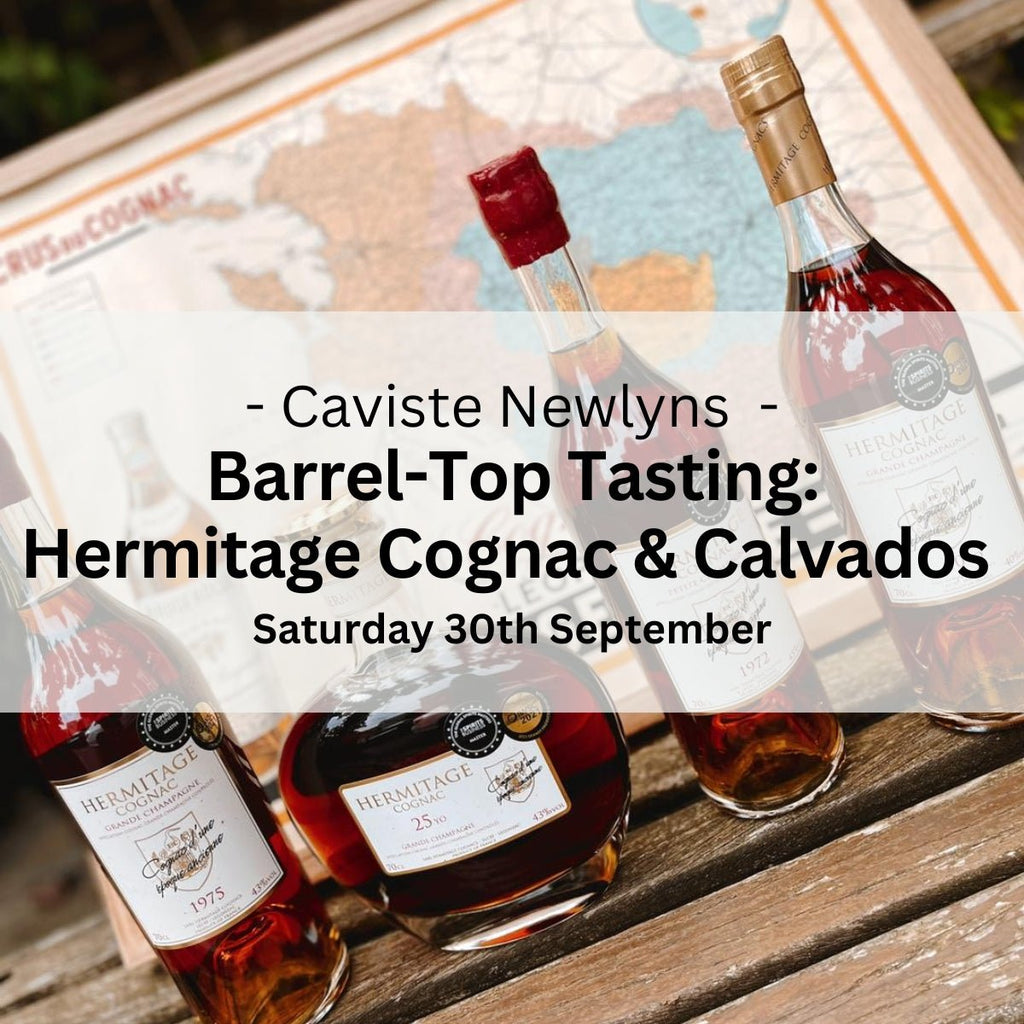 Barrel-Top Brandy Tasting with Calvados Toutain & Hermitage Cognac - Saturday 30th September - Events - Caviste Wine