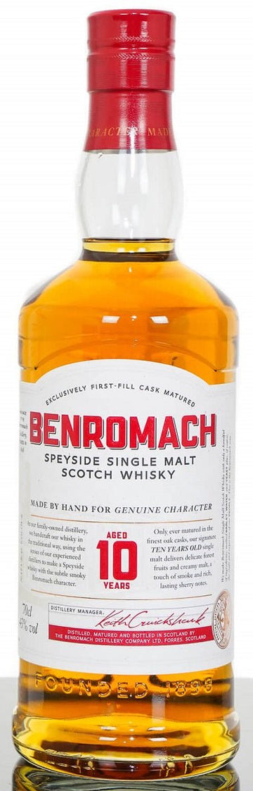 Benromach 10-Year-Old, Speyside Single Malt Scotch Whisky - Whisky - Caviste Wine