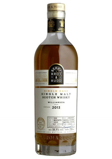 Berry Bros. & Rudd 2013 Williamson 9-Year-Old Moscatel Cask, Islay Single Malt Whisky, 57.9% - Whisky - Caviste Wine