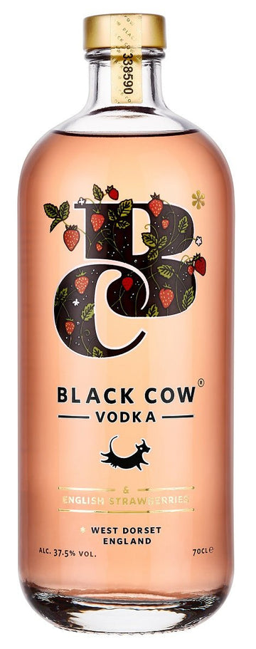 Black Cow Milk & Strawberry Vodka - Vodka - Caviste Wine