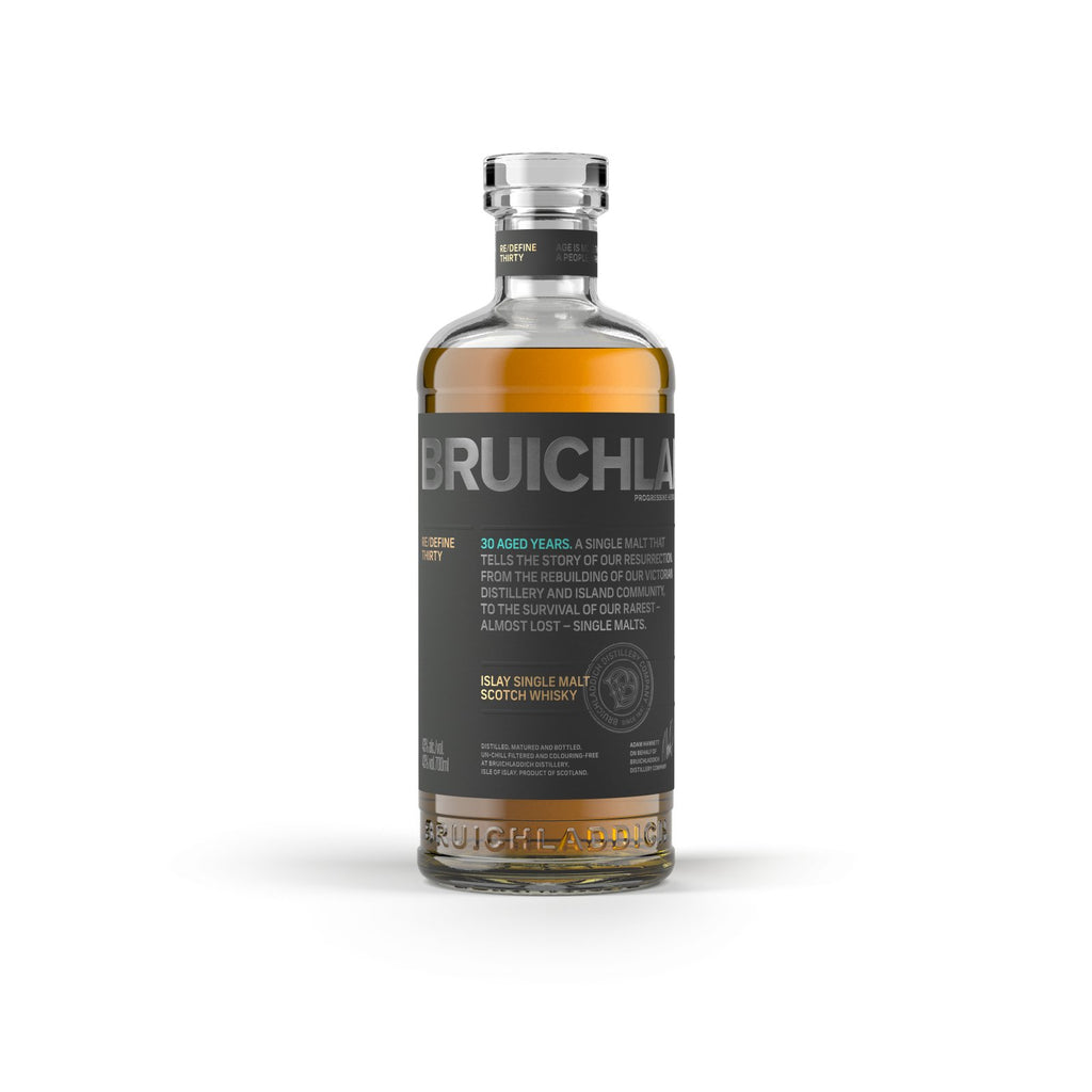 Bruichladdich 30-Year-Old Islay Single Malt Whisky, 43% - Whisky - Caviste Wine