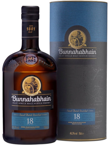 Bunnahabhain 18-Year-Old Islay Single Malt Scotch Whisky - Whisky - Caviste Wine