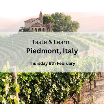 Caviste Taste & Learn: Discovering Piedmont - Thursday 9th February - Events - Caviste Wine