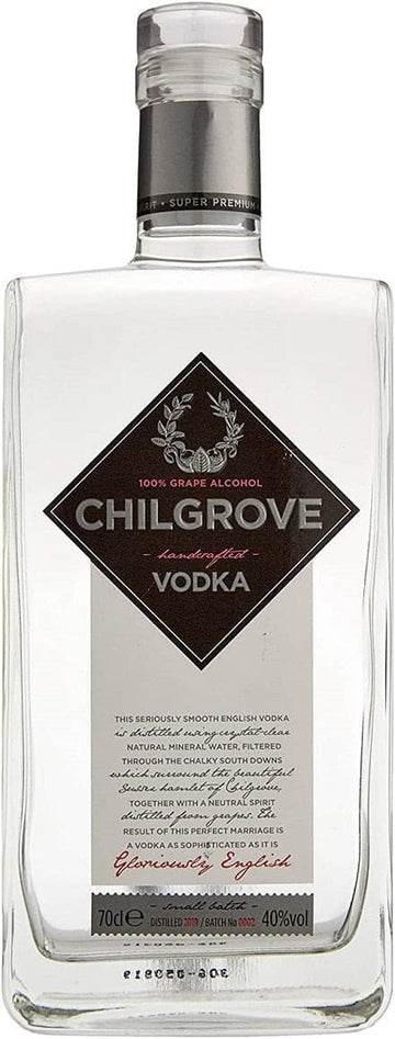Chilgrove Vodka, Sussex, 40% - Vodka - Caviste Wine