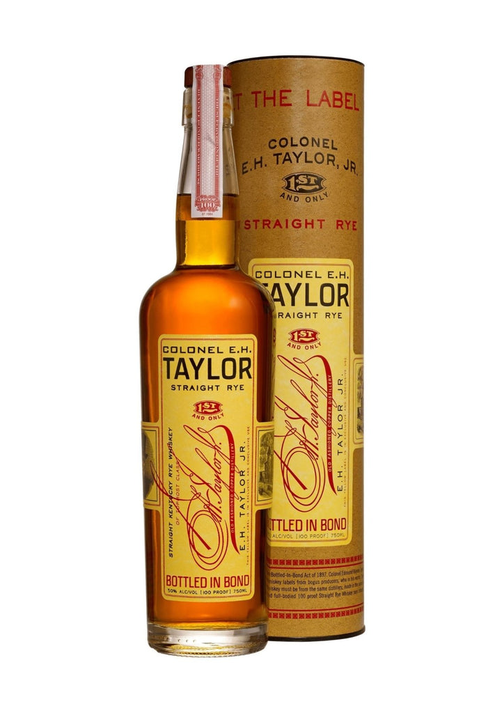 Colonel E.H. Taylor Kentucky Straight Rye Whiskey, 50% - Caviste Wine