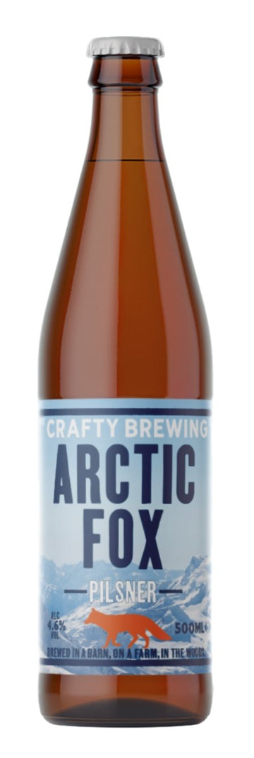 Crafty Brewing Arctic Fox (Gluten Free) Pilsner - Beer/Cider/Perry/Ale - Caviste Wine