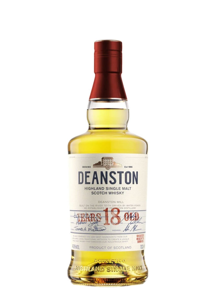 Deanston 18-Year-Old Highland Single Malt Scotch Whisky, 46.3% - Whisky - Caviste Wine