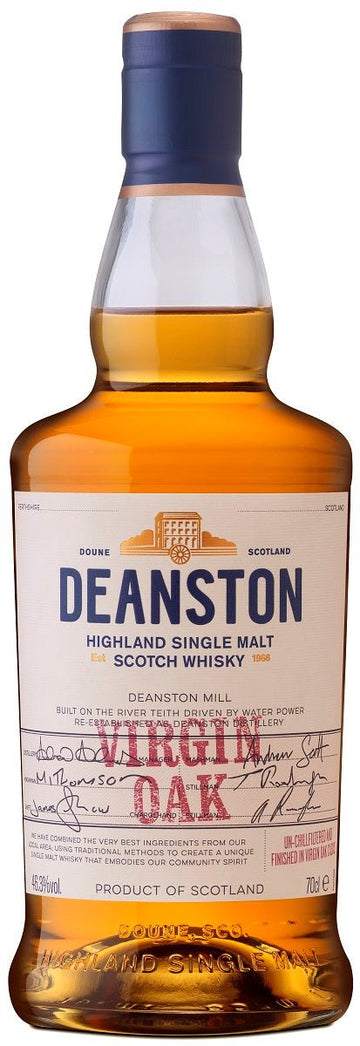 Deanston Virgin Oak Highland Single Malt Scotch Whisky - Whisky - Caviste Wine