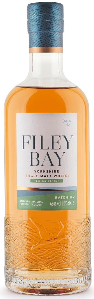 Filey Bay Peated Finish, Batch 2, Yorkshire Single Malt Whisky - Whisky - Caviste Wine