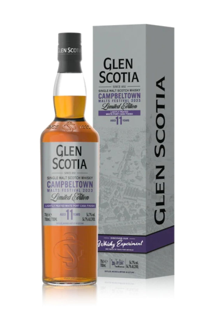 Glen Scotia 11-Year-Old Campbeltown Festival Release 2023, Single Malt Scotch Whisky, 54.7% - Whisky - Caviste Wine