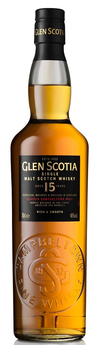 Glen Scotia 15-Year-Old Campbeltown Single Malt Scotch Whisky - Whisky - Caviste Wine