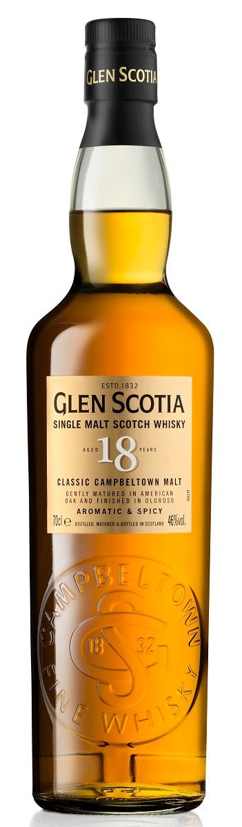 Glen Scotia 18-Year-Old Single Malt Scotch Whisky - Whisky - Caviste Wine