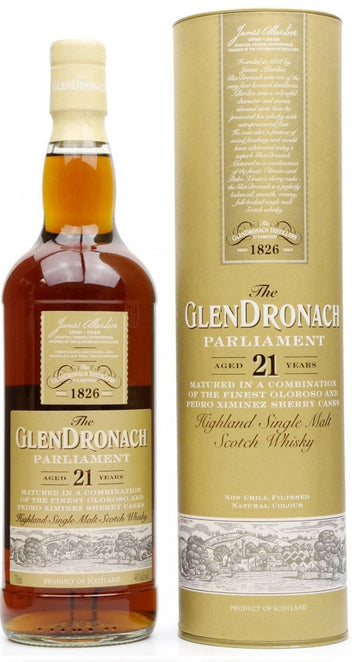 GlenDronach Parliament 21-Year-Old Single Malt Scotch Whisky - Whisky - Caviste Wine