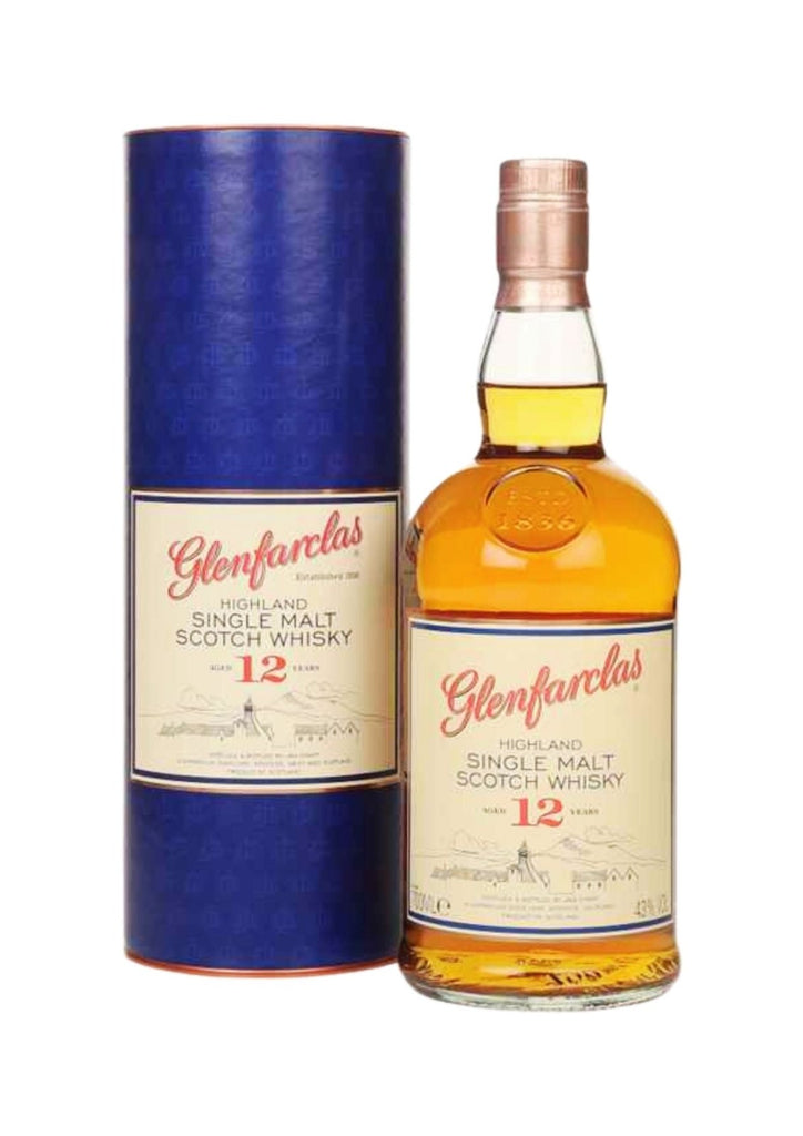 Glenfarclas 12-Year-Old Single Malt Scotch Whisky 43% - Whisky - Caviste Wine