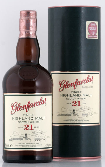 Glenfarclas 21-Year-Old Single Malt Scotch Whisky - Whisky - Caviste Wine