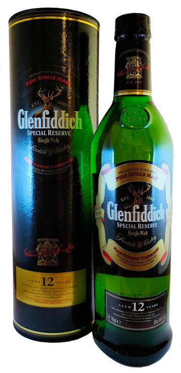 Glenfiddich Special Reserve, 12-Year-Old, Single Malt Scotch Whisky, 40% - Whisky - Caviste Wine