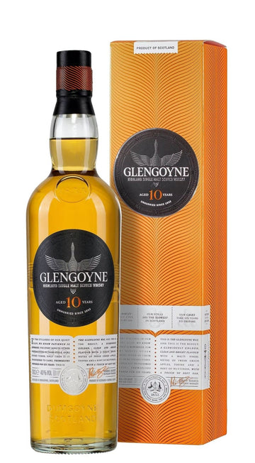 Glengoyne 10-Year-Old Single Malt Scotch Whisky - Whisky - Caviste Wine