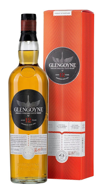 Glengoyne 12-Year-Old Single Malt Scotch Whisky, 43% - Whisky - Caviste Wine