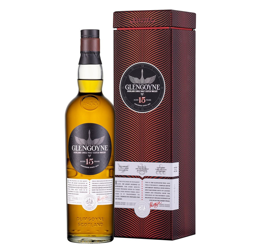 Glengoyne 15 Years Old Highland Single Malt Whisky, 43% - Whisky - Caviste Wine